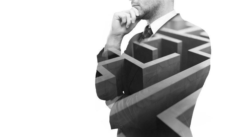 Business challenge concept image
