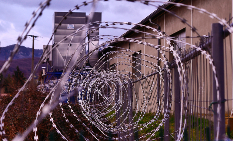 Barbed wire