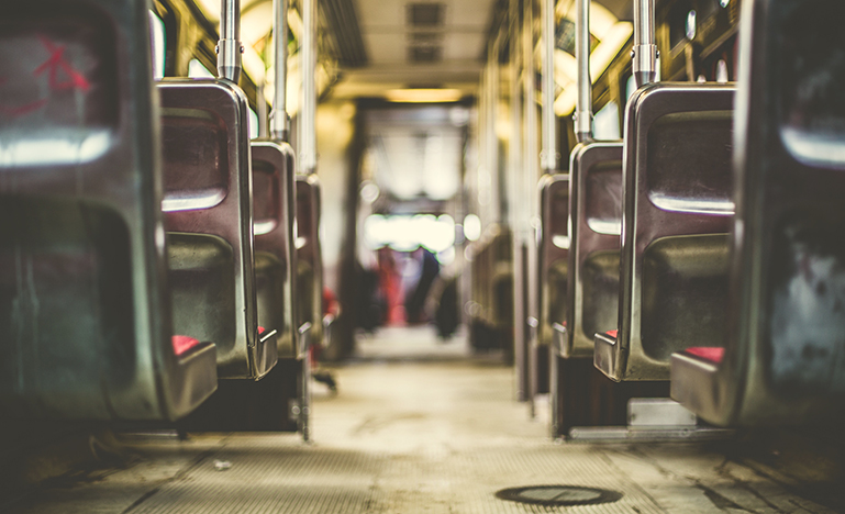 Image of bus seats
