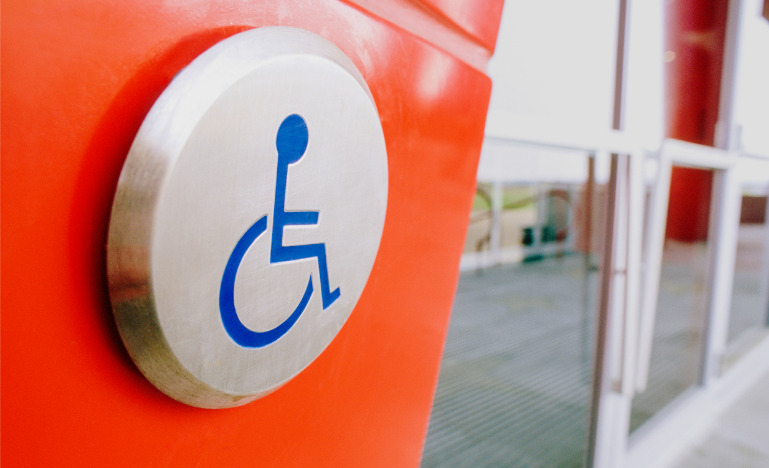 Accessibility sign