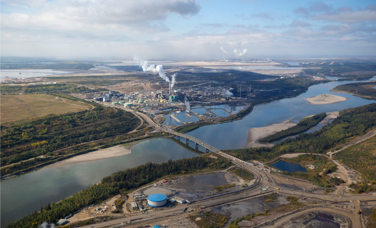 oil refinery