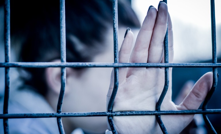 Woman in prison