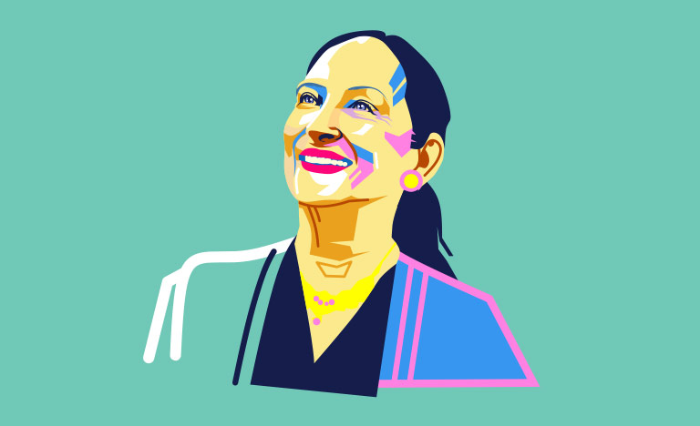 Illustration of Justice Rosalie Abella