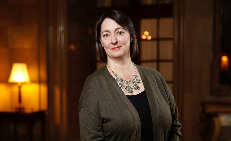 Michèle Moreau, the 2019 winner of the Douglas Miller award