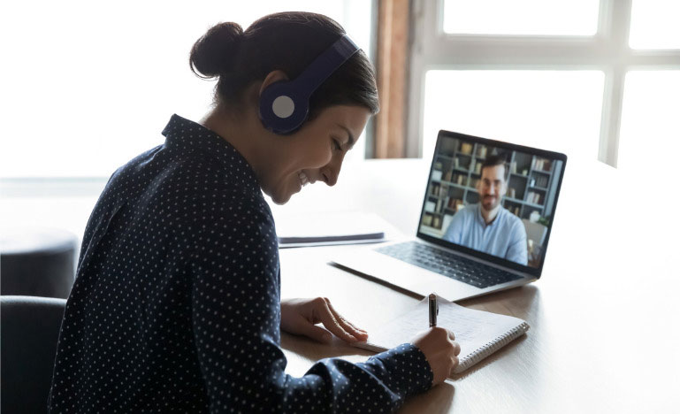 Student online learning